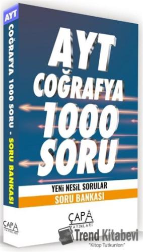 AYT Coğrafya 1000 Soru Yeni Nesil Sorular - Soru Bankası, Kolektif, Ça