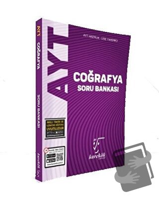 AYT Coğrafya Soru Bankası - Kolektif - Karekök Yayıncılık - Fiyatı - Y