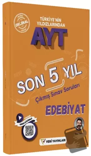 AYT Edebiyat Son 5 Yıl Çıkmış Sınav Soruları - Rüştü Hoca - Veri Yayın