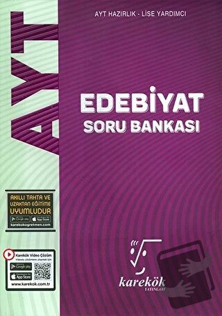 AYT Edebiyat Soru Bankası - Kolektif - Karekök Yayıncılık - Fiyatı - Y