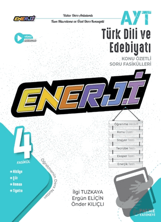 AYT Enerji Türk Dili ve Edebiyatı Konu Özetli Soru Fasikülleri - İlgi 