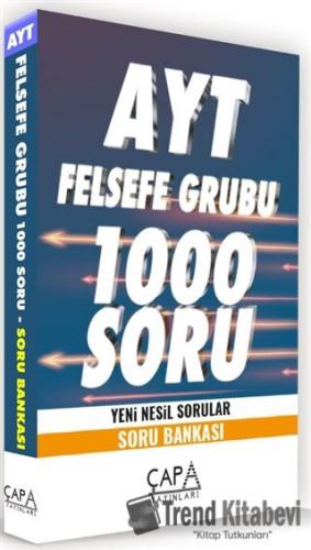 AYT Felsefe Grubu 1000 Soru Yeni Nesil Sorular - Soru Bankası, Kolekti