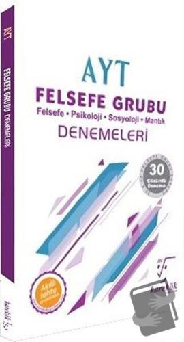 AYT Felsefe Grubu Denemeleri - 30 Çözümlü Deneme - Ahmet Sezgin - Kare