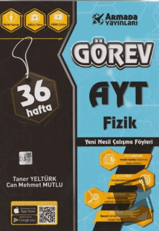 AYT Fizik 36 Hafta Yeni Nesil Çalışma Föyleri - Taner Yeltürk - Armada