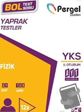 AYT Fizik Kutu Test - Kolektif - Pergel Yayınları - Fiyatı - Yorumları