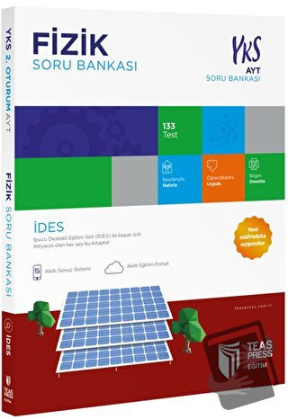 AYT Fizik Soru Bankası - Kolektif - Teas Press - Fiyatı - Yorumları - 