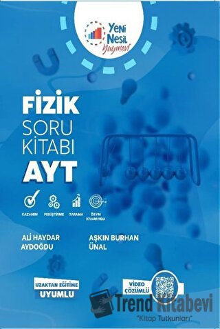 AYT Fizik Soru Kitabı, Aşkın Burhan Ünal, Yeni Nesil Yayınevi, Fiyatı,