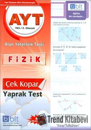 AYT Fizik Yaprak Test, Kolektif, Bulut Eğitim ve Kültür Yayınları, Fiy