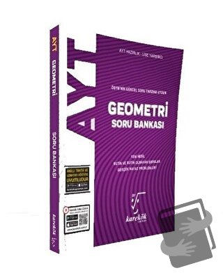 AYT Geometri Soru Bankası - Kolektif - Karekök Yayıncılık - Fiyatı - Y