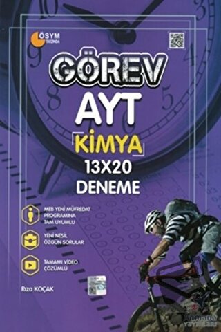 AYT Görev Kimya 13x20 Deneme - Rıza Koçak - Armada Yayınları - Fiyatı 