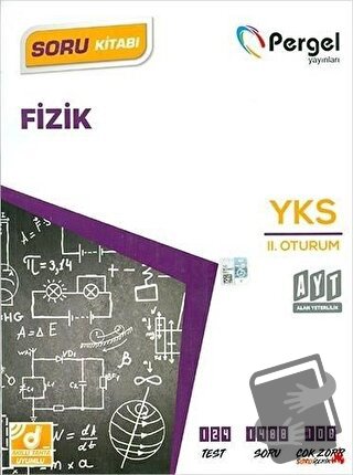 AYT İkinci Oturum Fizik Soru Bankası - Kolektif - Pergel Yayınları - F