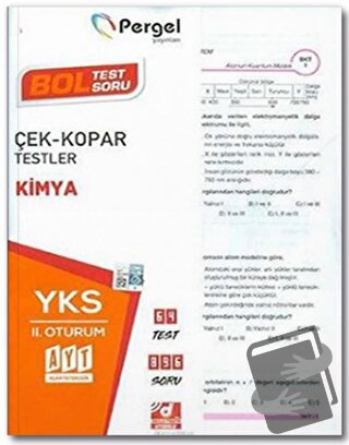 AYT Kimya Çek Kopar Testler - Kolektif - Pergel Yayınları - Fiyatı - Y