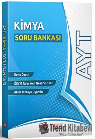 AYT Kimya Soru Bankası, Kolektif, Sonuç Yayınları, Fiyatı, Yorumları, 