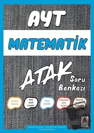 AYT Matematik Atak Soru Bankası - Selahattin Üzümcü - Delta Kültür Yay