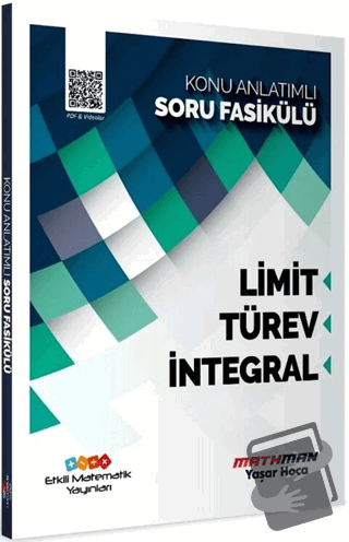 AYT Matematik Limit Türev ve İntegral Konu Anlatımlı Soru Fasikülü - K