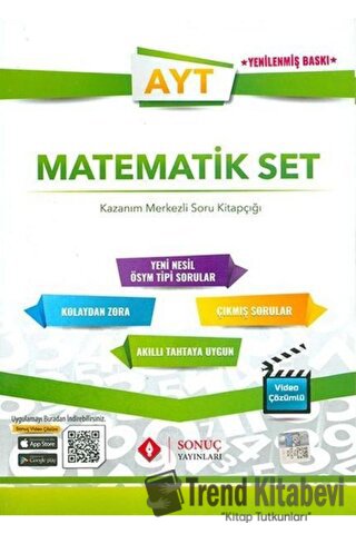 AYT Matematik Set, Kolektif, Sonuç Yayınları, Fiyatı, Yorumları, Satın