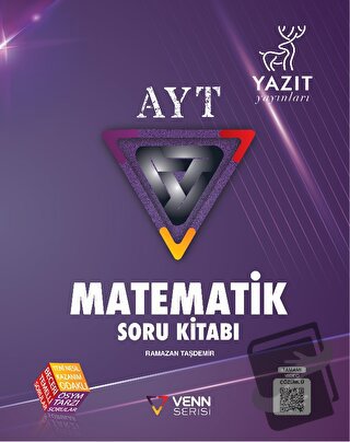 AYT Matematik Soru Kitabı Venn Serisi - Ramazan Taşdemir - Yazıt Yayın