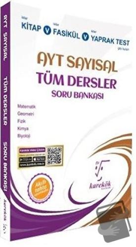 AYT Sayısal Tüm Dersler Soru Bankası - Fatih Türkmen - Karekök Yayıncı