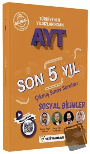 AYT Sosyal Bilimler Son 5 Yıl Çıkmış Sınav Soruları - Selami Yalçın - 