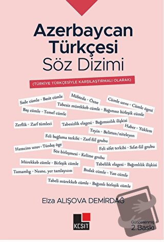 Azerbaycan Türkçesi Söz Dizimi - Elza Alışova Demirdağ - Kesit Yayınla