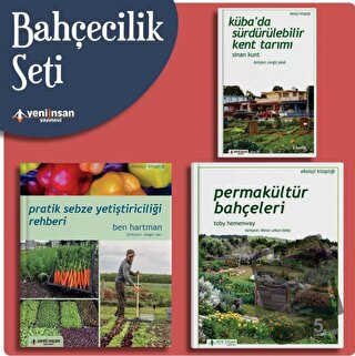 Bahçecilik Seti (3 Kitap) - Sinan Kunt - Yeni İnsan Yayınevi - Fiyatı 