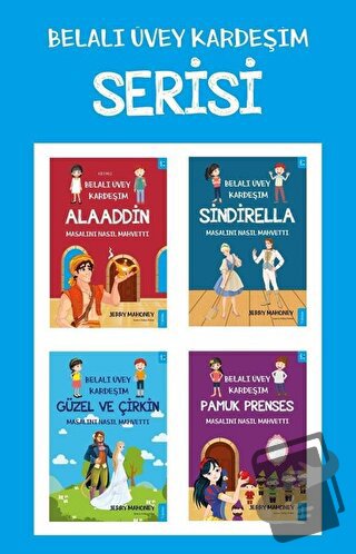 Belalı Üvey Kardeşim Serisi (4 Kitap Takım) - Jerry Mahoney - Sola Kid