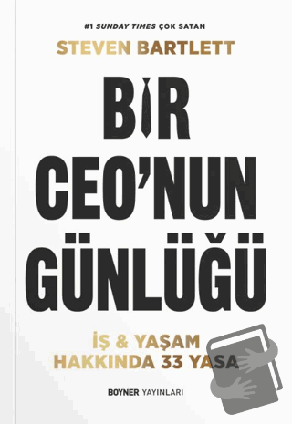 Bir Ceo’nun Günlüğü - Steven Bartlett - Boyner Yayınları - Fiyatı - Yo