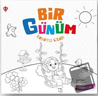 Bir Günüm Boyama Kitabı - Hafsa Fidan Vidinli - Türkiye Diyanet Vakfı 