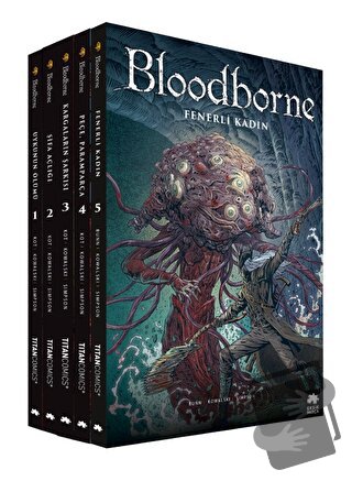 Bloodborne (5 Kitap Set) - From Software - Eksik Parça Yayınları - Fiy