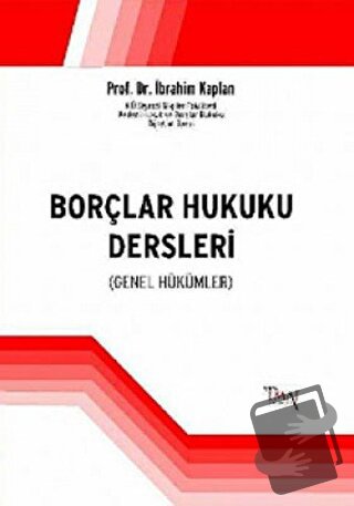 Borçlar Hukuku Dersleri - İbrahim Kaplan - İmaj Yayıncılık - Fiyatı - 