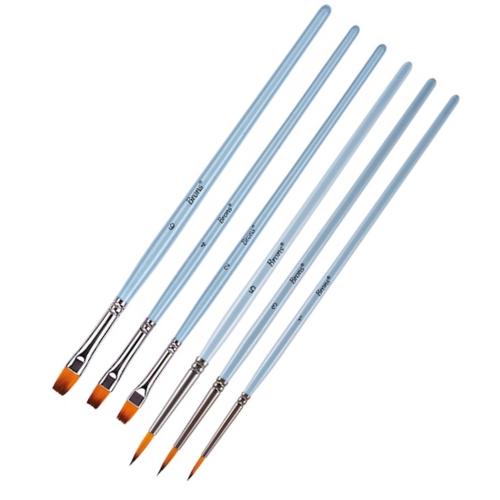 Brons Fırça Blister Set 4 ( 123 Seri No:1-3-5 Kısa Sap-200F Seri No: 4