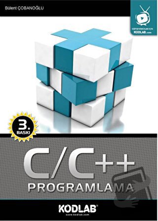 C/C++ Programlama - Bülent Çobanoğlu - Kodlab Yayın Dağıtım - Fiyatı -