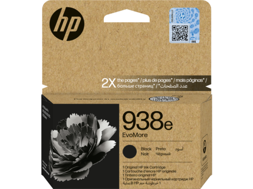 Hp 938E Black Siyah Yüksek Kapasite Kartuş 4S6Y2Pe - - Hp - Fiyatı - Y