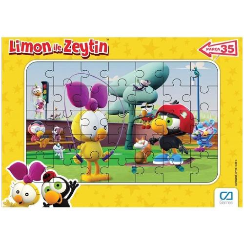 Ca Puzzle 35 - 1 Limon İle Zeytin Frame 5082-5083 - - Ca Games - Fiyat