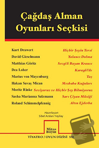 Çağdaş Alman Oyunları Seçkisi - David Gieselmann - Mitos Boyut Yayınla