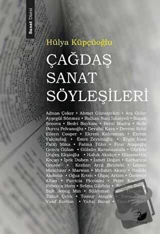 Çağdaş Sanat Söyleşileri - Hülya Küpçüoğlu - Anima Yayınları - Fiyatı 