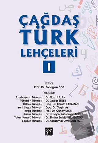 Çağdaş Türk Lehçeleri 1 - Ahmet Karaman - Gazi Kitabevi - Fiyatı - Yor