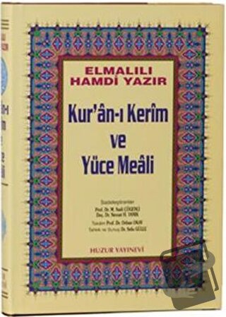 Cami Boy Kur’an-ı Kerim ve Yüce Meali (Hafız Osman Hattı) - Elmalılı M