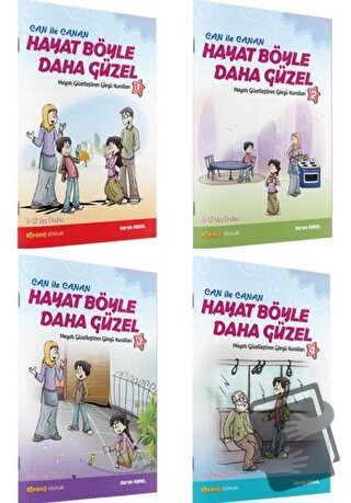 Can ile Canan Hayat Böyle Daha Güzel (4 Kitap Takım) - Harun Kırkıl - 