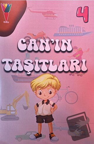 Can'ın Taşıtları 4 - Kolektif - Kırmızı Havuç Yayınları - Fiyatı - Yor