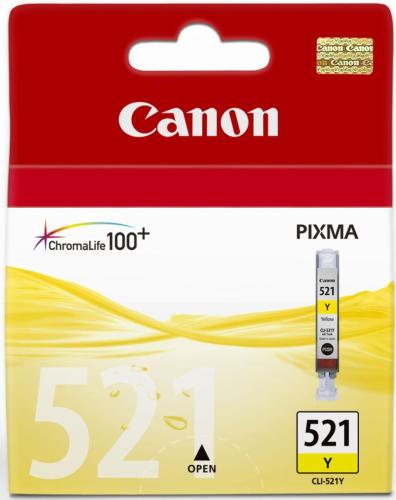 Canon Clı-521Y Yellow Sarı Mürekkep Kartuş Mp260-540-550-560-620-630 M