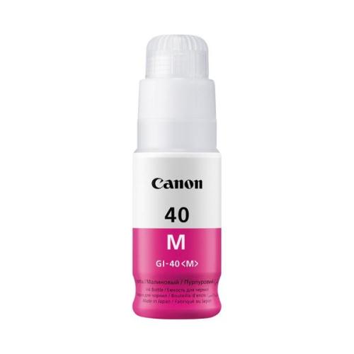 Canon Gı-40M Magenta Kırmızı Şişe Mürekkep G6040-G5040 - - Canon - Fiy