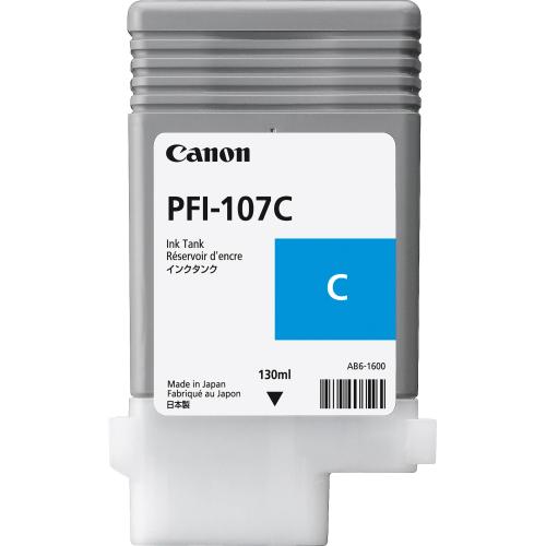 Canon Pfı-107C Cyan Mavi Plotter Kartuş Ipf770-775 - - Canon - Fiyatı 