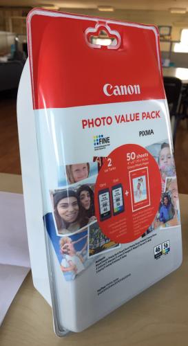 Canon Pg-46 Cl-56 Multipack 2'Li Mürekkep Kartuş 50 Adet 10X15 Fotoğra