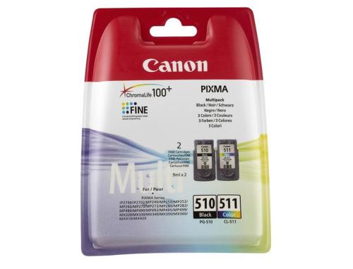 Canon Pg-510 Cl-511 Photo Value Kağıt Hediyeli 2 Li Mürekkep Kartuş - 