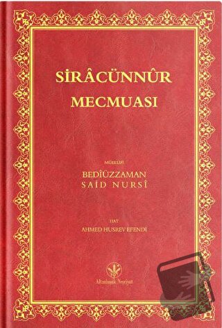 Çanta Boy Sıracun-Nur Mecmuası (Mukayeseli) (Ciltli) - Bediüzzaman Sai