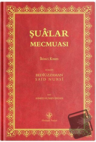 Çanta Boy Şua'lar - 2 Mecmuası (Mukayeseli) (Ciltli) - Bediüzzaman Sai