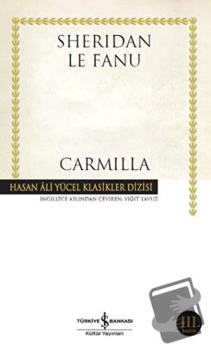 Carmilla - Sheridan Le Fanu - İş Bankası Kültür Yayınları - Fiyatı - Y