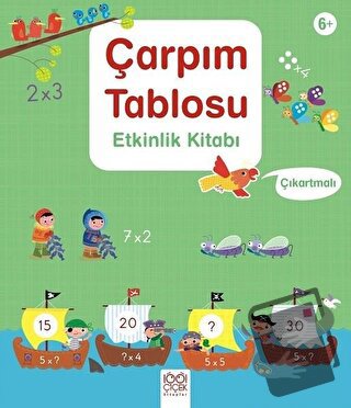 Çarpım Tablosu Etkinlik Kitabı - Rosie Hore - 1001 Çiçek Kitaplar - Fi