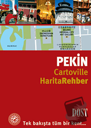 Cartoville Harita Rehber Pekin (Ciltli) - Helene Le Tac - Dost Kitabev